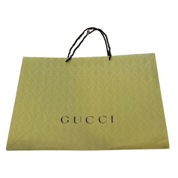 GUCCI: XL Authentic Gucci Shopping Bag ๐๏ธ 29.5โ W x 22.5โ x H9 3/4โ D - Picture 2 of 5